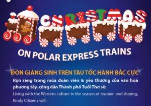 CHRISTMAS ON POLAR EXPRESS TRAINS