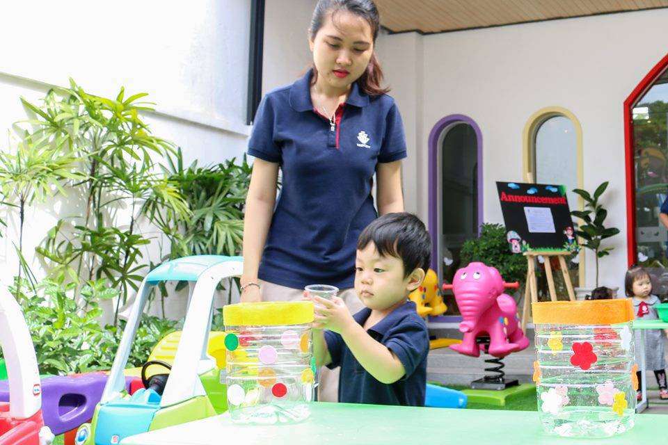 Không gian mở ở Kindy Gò Dầu