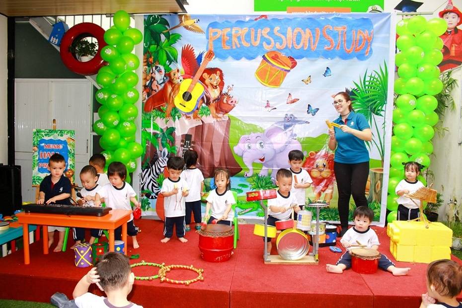 Trò chơi âm nhạc tại Kindy quận 10