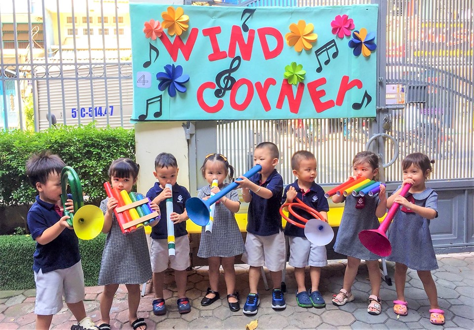 Nuôi dưỡng tình yêu nghệ thuật cho trẻ Kindy City