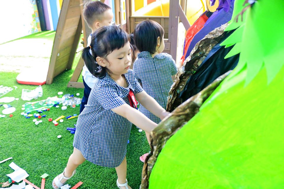 Học sinh Kindy City cùng chủ đề 3Rs