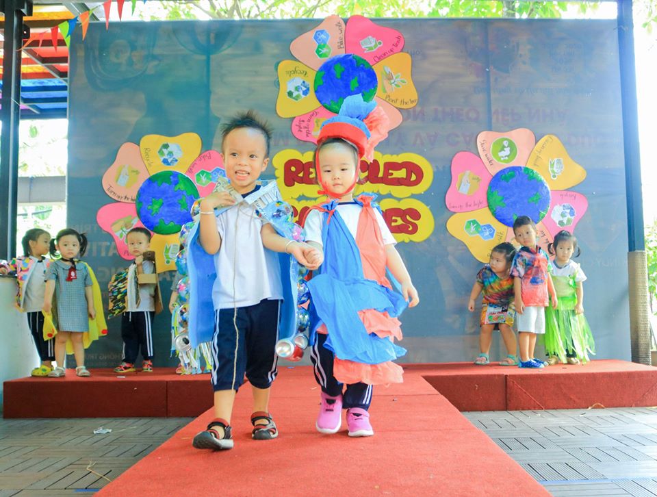 Học sinh Kindy City cùng chủ đề 3Rs