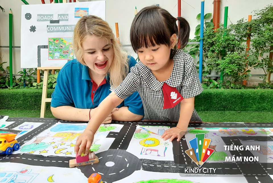 Tiếng Anh cho trẻ mầm non tại Kindy City