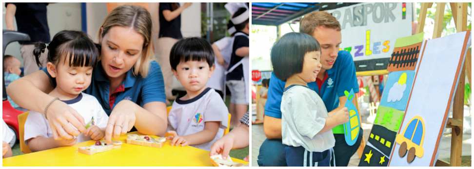 Tiếng Anh cho trẻ mầm non tại Kindy City