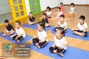 YOGA GIÚP BÉ TRỞ NÊN TRẦM TĨNH VÀ ĐIỀM ĐẠM