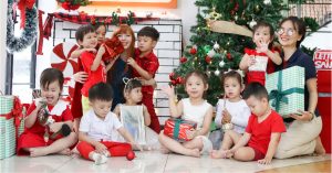 GIÁNG SINH VỀ SỚM TẠI KINDY CITY LÊ QUÝ ĐÔN