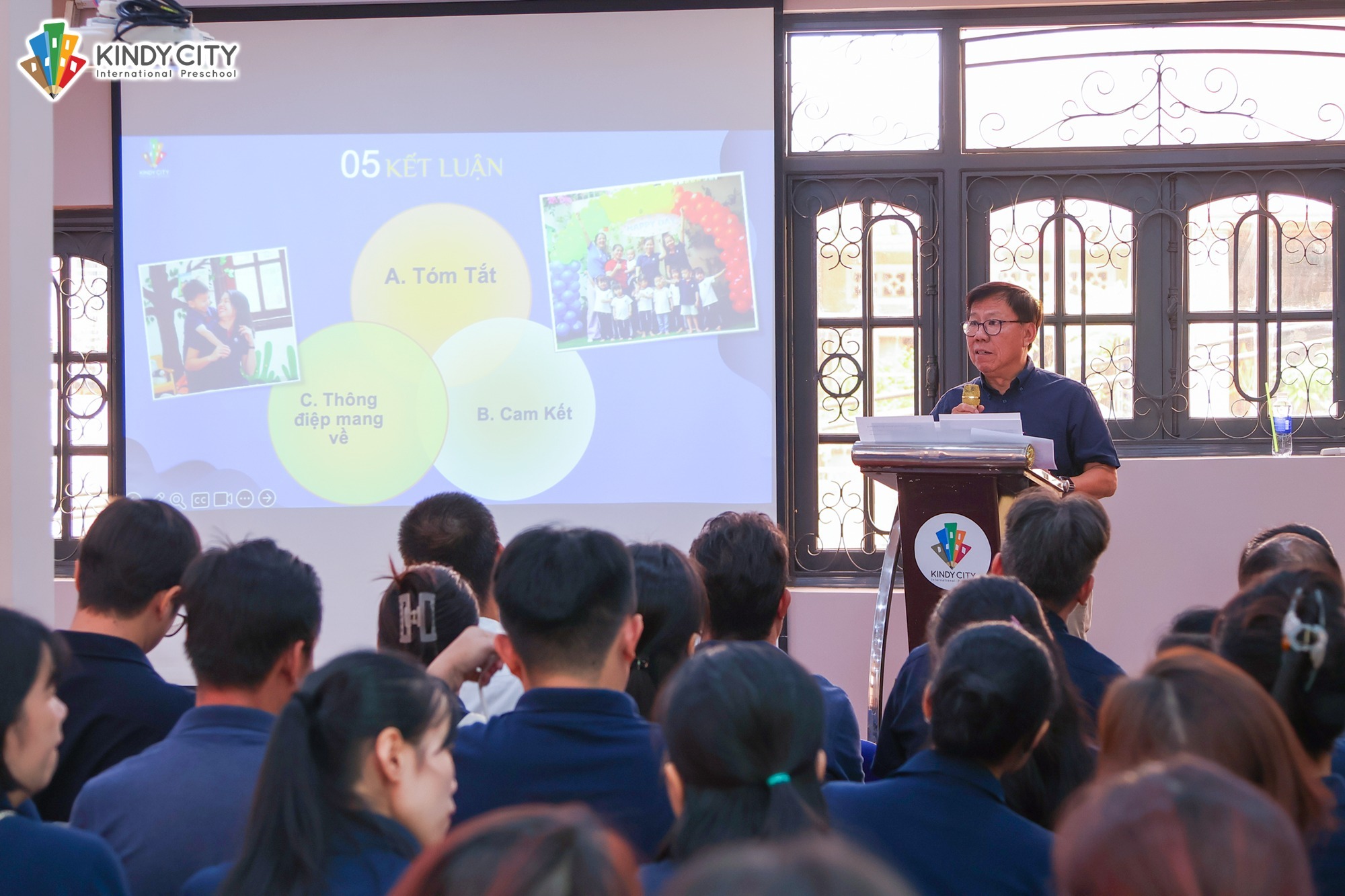 “Đem lại môi trường học tập an toàn, thân thiện và tích cực cho trẻ” là yếu tố quan trọng