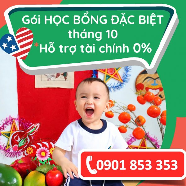 Gói học bổng đặc biệt tháng 10 - Hỗ trợ tài chính 0%