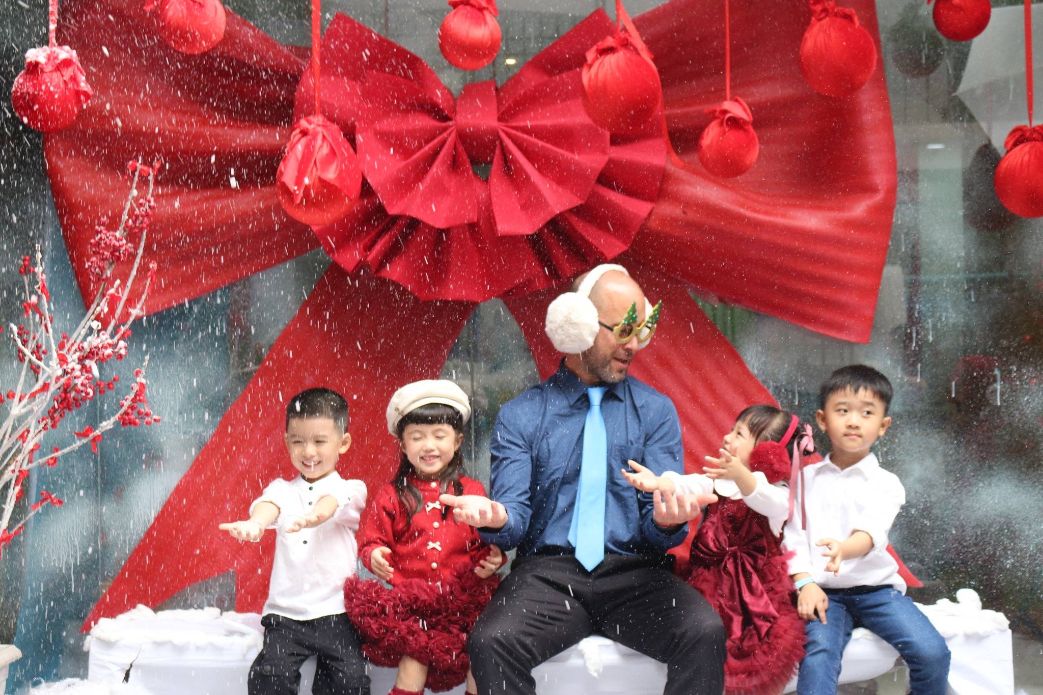 Không khí mùa  đông lạnh giá đã bao trùm khắp Hệ thống Trường KINDY CITY