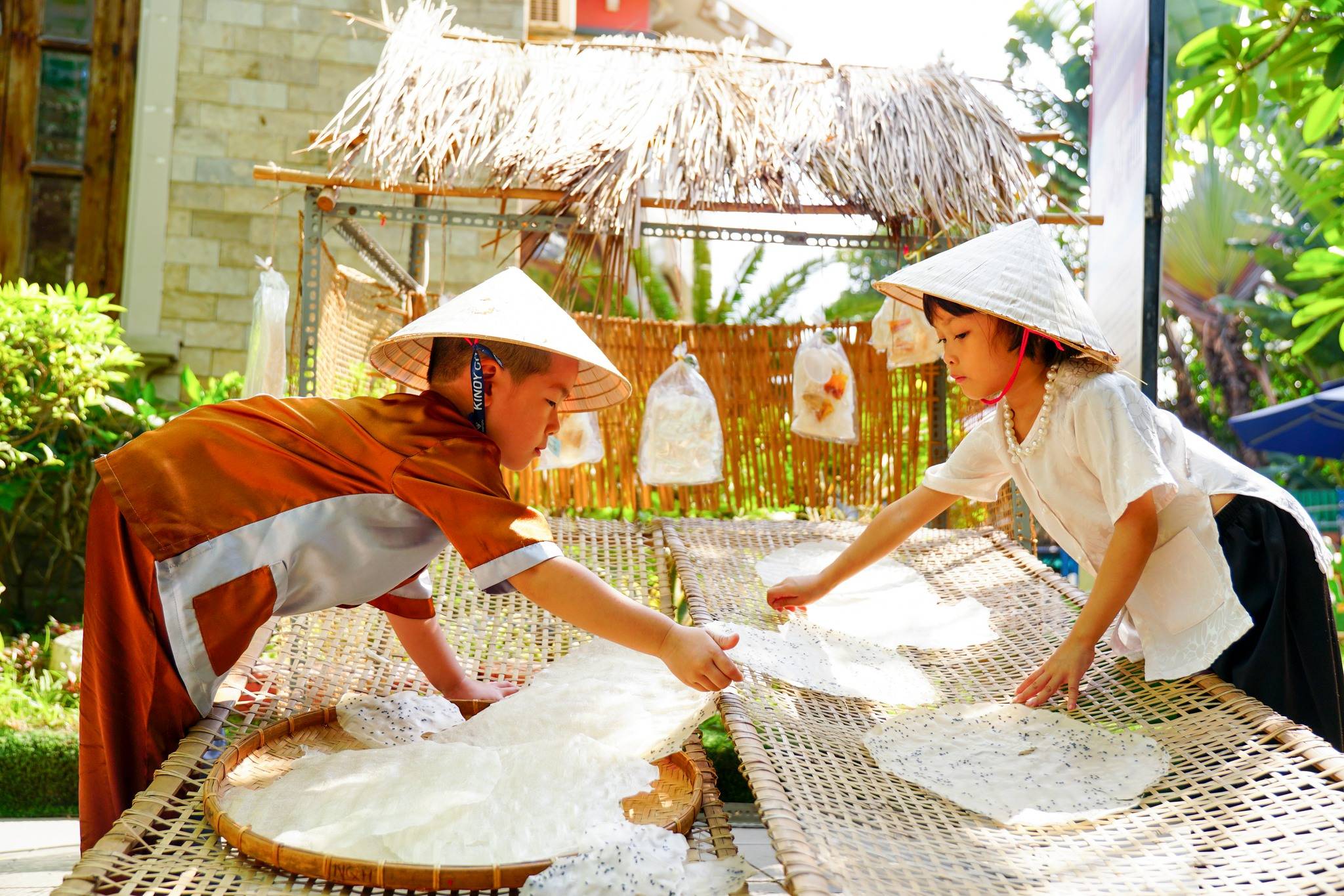 Học sinh KINDY CITY tham gia Tuần lễ Làm giàu Văn hóa Truyền thống