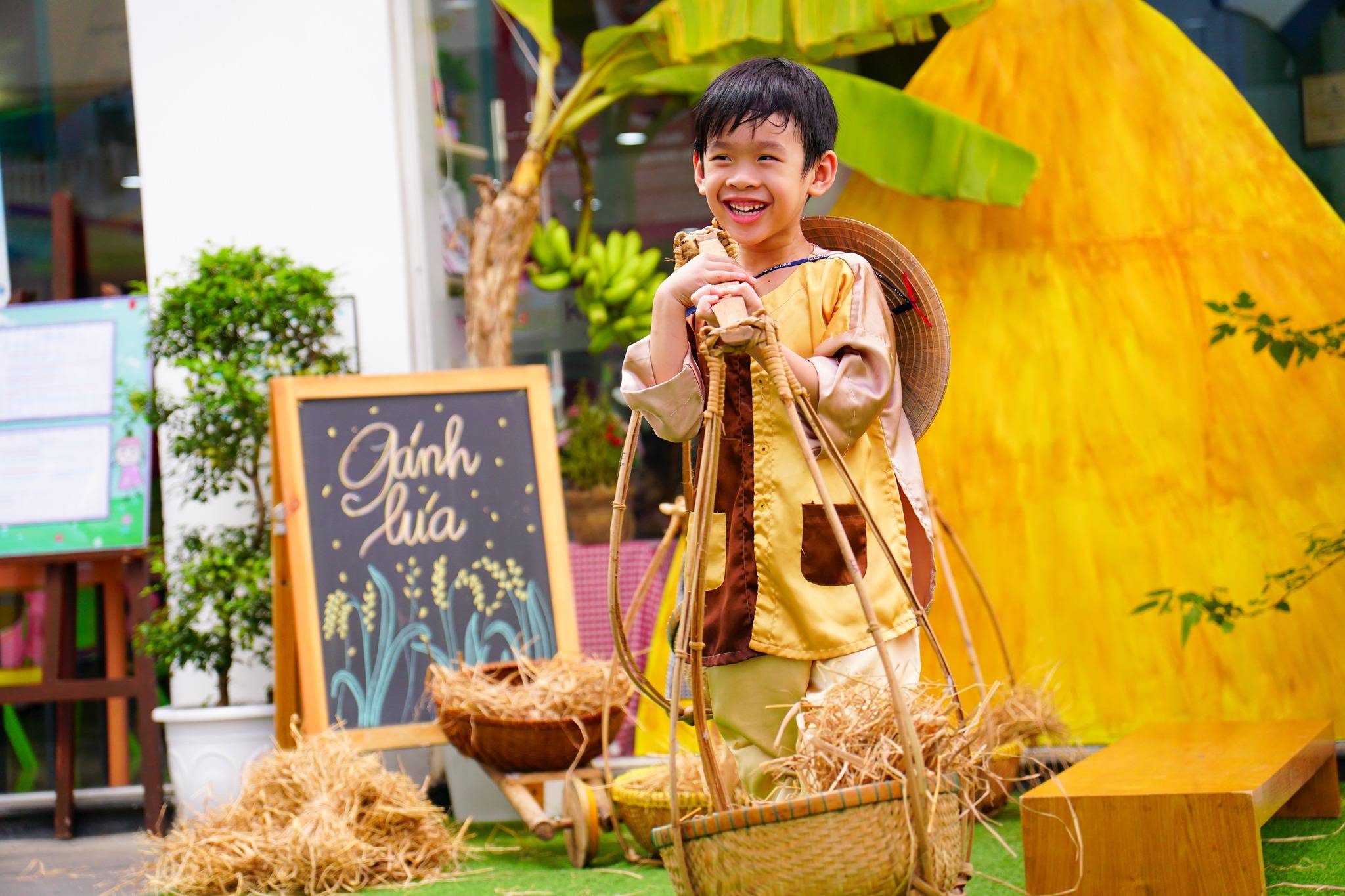 Học sinh KINDY CITY tham gia Tuần lễ Làm giàu Văn hóa Truyền thống