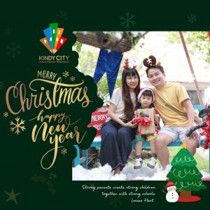 GIÁNG SINH ẤM ÁP BÊN BA MẸ, DƯỚI MÁI TRƯỜNG KINDY CITY