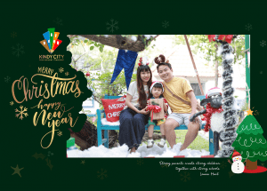 GIÁNG SINH ẤM ÁP BÊN BA MẸ, DƯỚI MÁI TRƯỜNG KINDY CITY